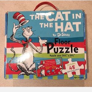 Dr Seuss Floor PuzzleIncludes 48 giant puzzle Pieces21 1/3” x 34 1/5”